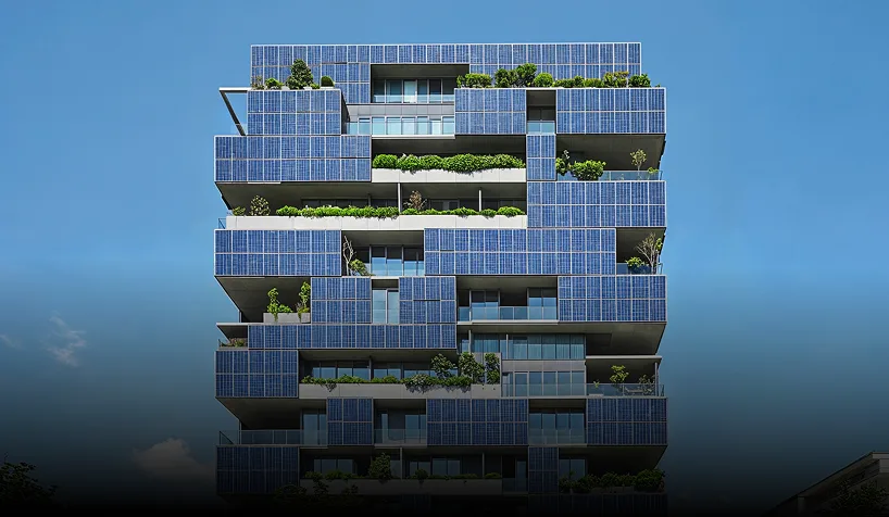Apartment building energy efficiency improvement